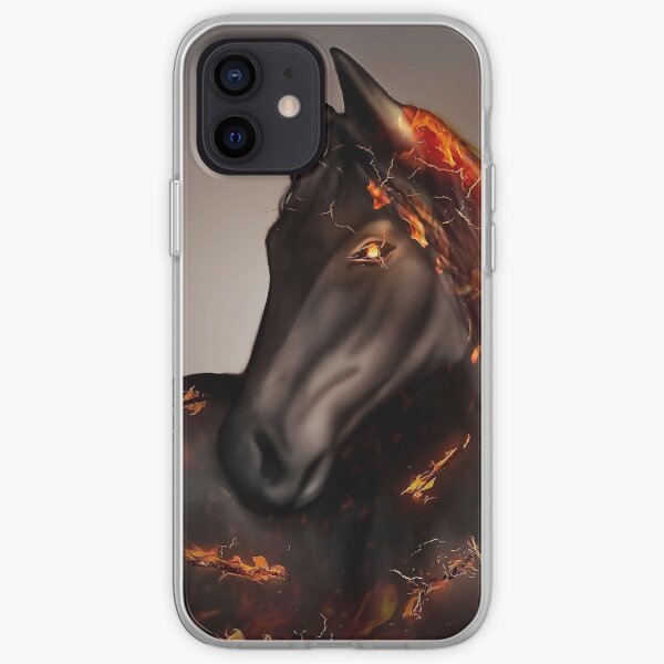 Doom Horse - Black Desert en línea Funda blanda para iPhone