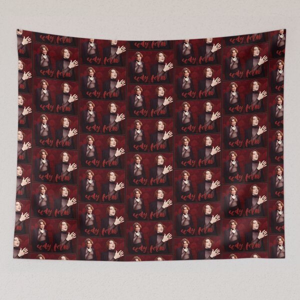 Item preview, CODY FERN -- Red Floral Background designed and sold by goon-squad.