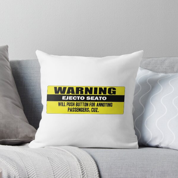 Item preview, Warning - ejecto seato 3 designed and sold by TswizzleEG.