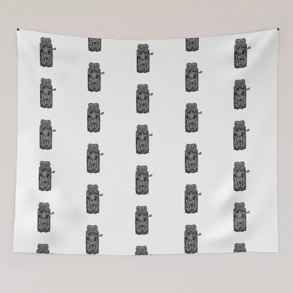 Item preview, NumbTs- Vikings Saxon Northmen Germanic Gothic ancient runes- Icelandic sagas - Ynglinge Saga - 1890s illustrations inspired design designed and sold by NumbTs.