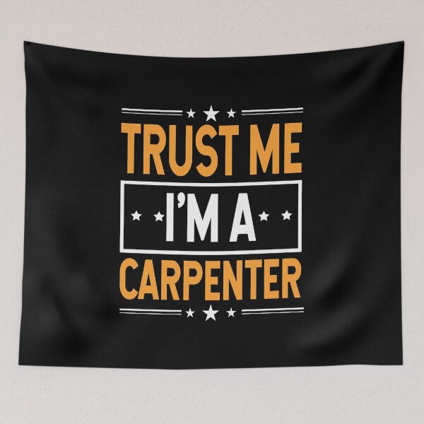 Item preview, Carpenters Shirt Trust Me I'm A Carpenter Gift Tee designed and sold by haselshirt.