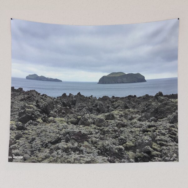 Item preview, Eldfell Lava flow designed and sold by AHELENE.