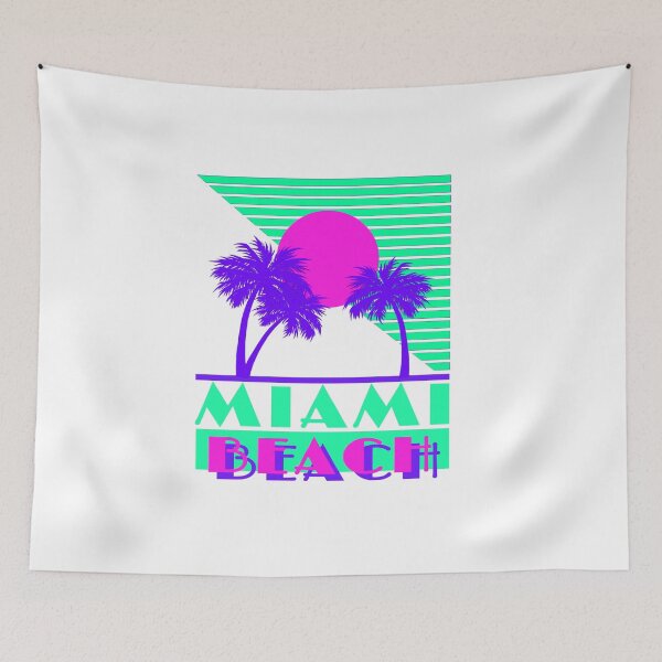 Item preview, Miami Beach Green Retro designed and sold by Kolsab.