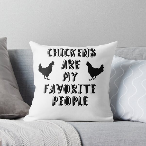 Item preview, CHICKENS ARE MY FAVORITE PEOPLE designed and sold by swannonthefarm.