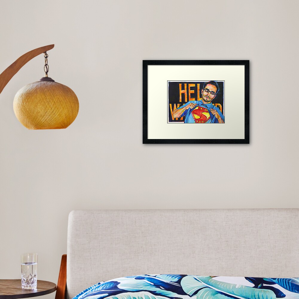 Item preview, Framed Art Print designed and sold by gwennpaints.