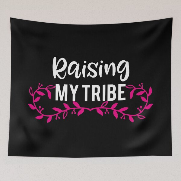 Item preview, Pregnant Shirt Raising My Tribe Pregnancy Gift Tee designed and sold by haselshirt.