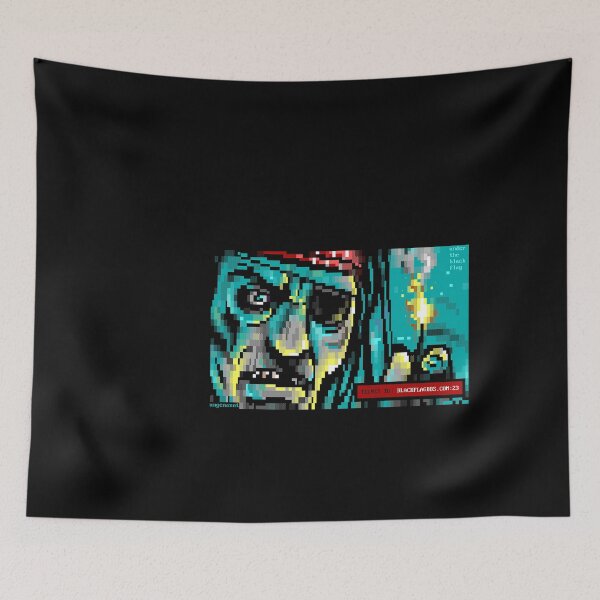 Item preview, Black Flag BBS designed and sold by Hawk Hubbard.