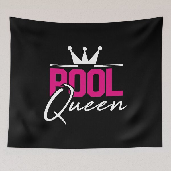Item preview, Billiard Game Pool Queen Athlete Gift Idea designed and sold by haselshirt.
