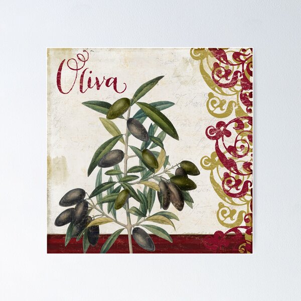 Item preview, Cucina Italiana Oliva designed and sold by Sasha Art Gallery.