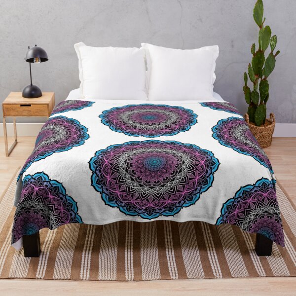 Item preview, Transgender Pride Mandala  designed and sold by JustGottaDraw.