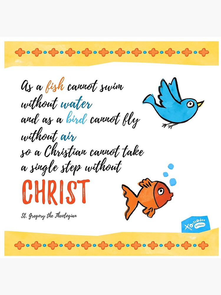 St Gregory Theologian quote by orthodoxpebbles