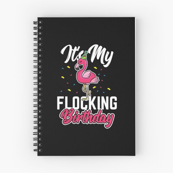Item preview, Animal Lover Flamingos Its My Flocking Birthday Gift Idea designed and sold by haselshirt.