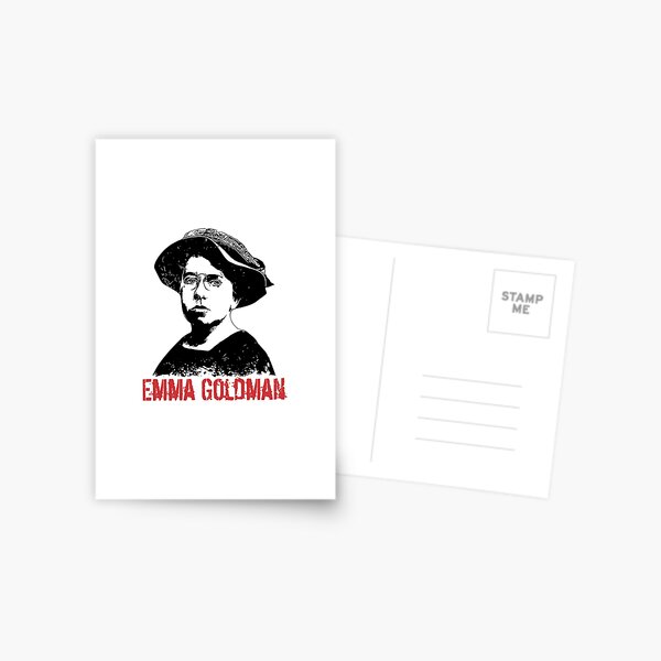 Emma Goldman Postcards Redbubble