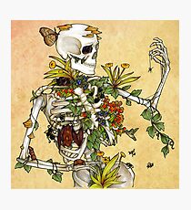 Bones and Botany Photographic Print