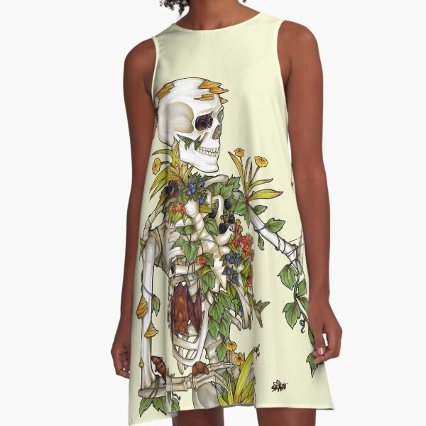 Bones and Botany A-Line Dress