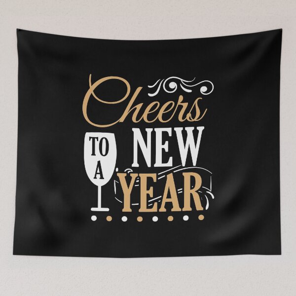Item preview, Cheers To A New Year Welcome 2019 New Year's Eve Gift designed and sold by haselshirt.