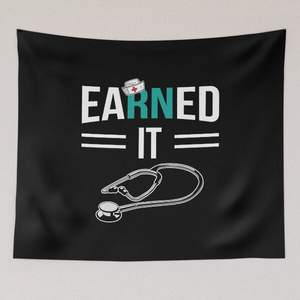 Item preview, Nurse Nurse Graduate Earned It Nurse Grad designed and sold by haselshirt.