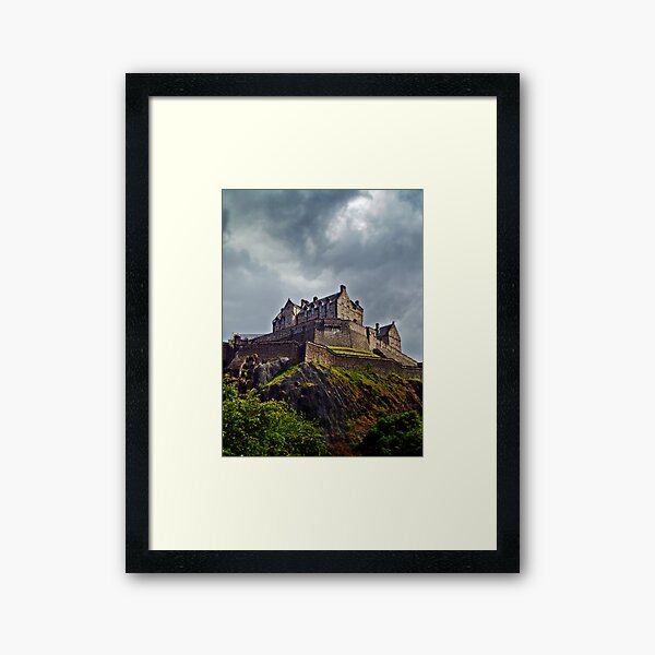 Edinburgh Castle, Scotland. Framed Art Print