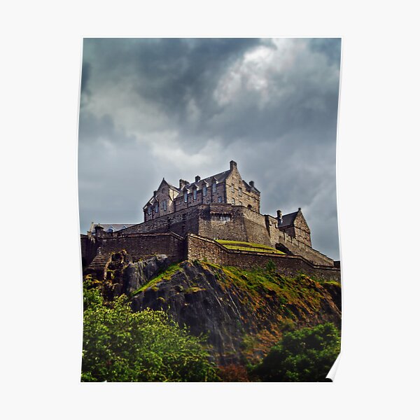 Edinburgh Castle, Scotland. Poster