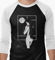Burnette under the Moonlight Men's Baseball ¾ T-Shirt