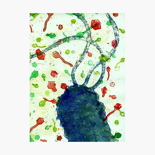 It's a phage world Photographic Print