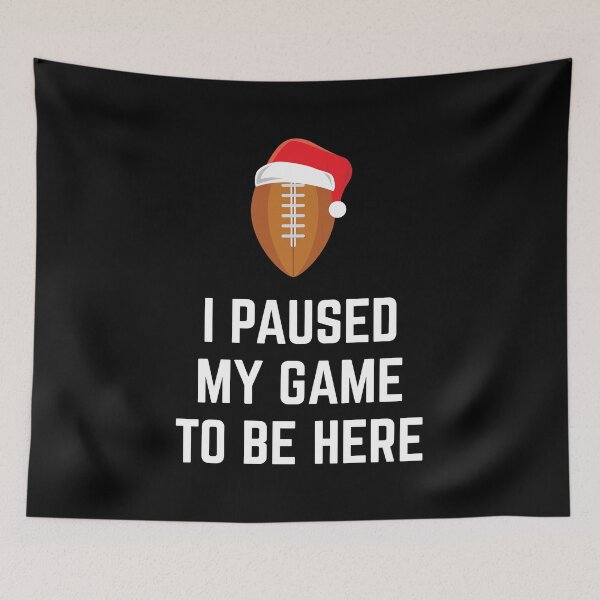 Item preview, American Football Paused Game Santa Christmas Xmas Gift designed and sold by haselshirt.