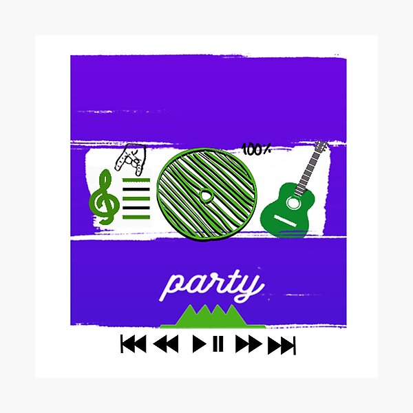Item preview, It's party time! Come dance with me! designed and sold by Peter Azeez.