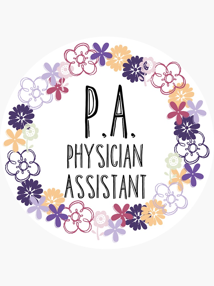 Pa Physician Assistant Sticker For Sale By Bbanks1373 Redbubble