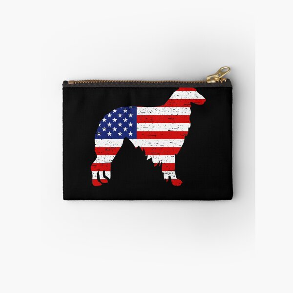 Aperçu de l'œuvre Borzoi 4th of July American Flag créée et vendue par rafaeltto.