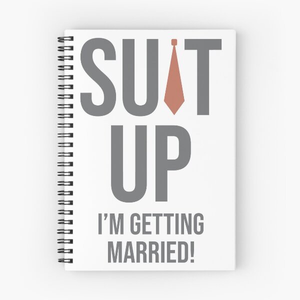 Item preview, Suit up I'm getting married! designed and sold by SVDesignatVasil.