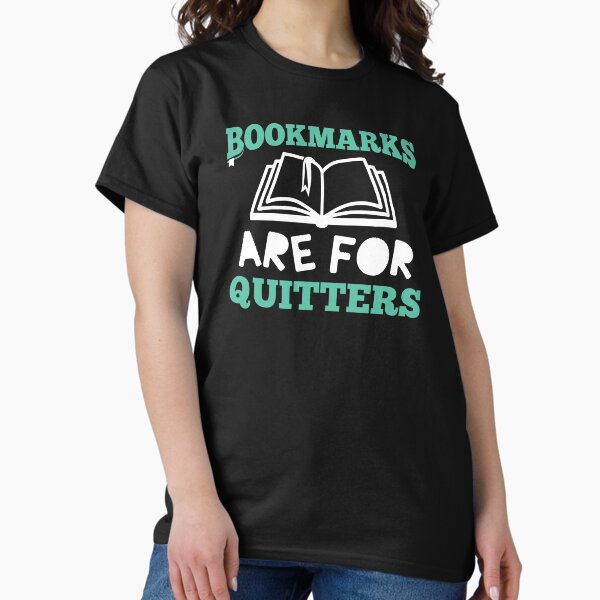 Item preview, Reading Book Lover Bookmarks For Quitters Gift Idea designed and sold by haselshirt.
