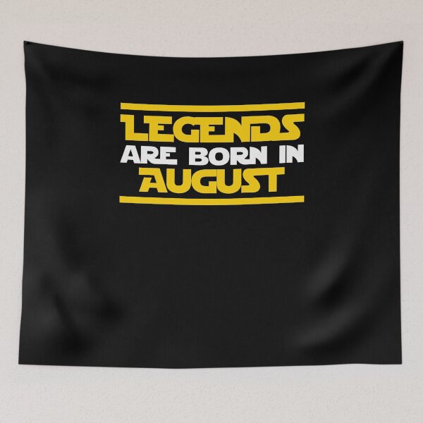 Item preview, Legends Are Born In August Birthday Gift Idea designed and sold by haselshirt.