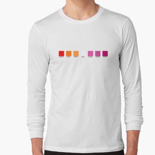 Lámina rígida for Sale con la obra «Pantone lésbico (nueva bandera