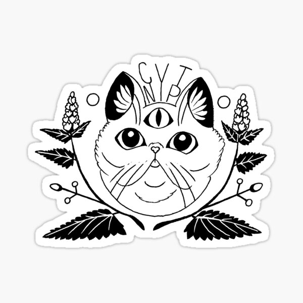 CAT NIP Sticker