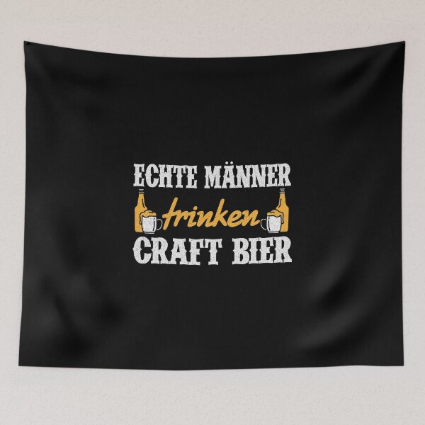 Item preview, Real Men Drink Craft Beer Home Brew IPA Hoppy Gift designed and sold by haselshirt.
