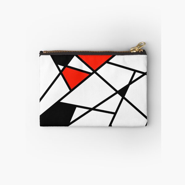 Item preview, Red modern geometric pattern designed and sold by MinEkkoArt.