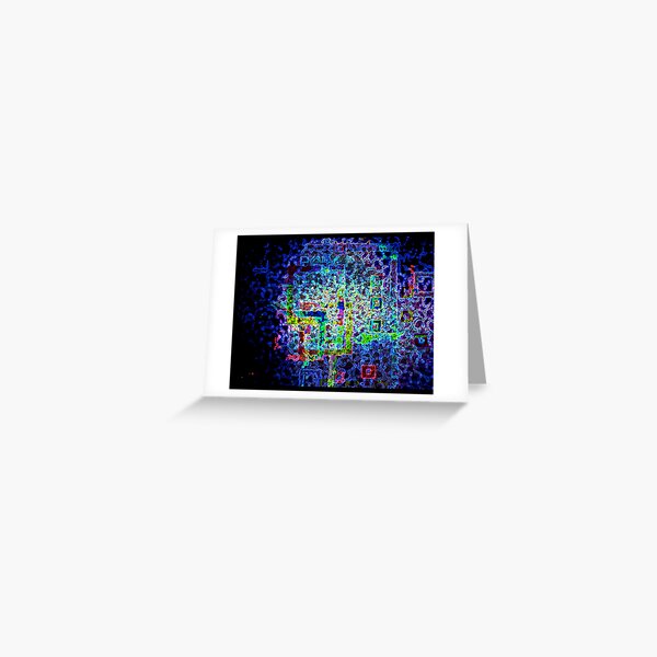 The Tube Greeting Card