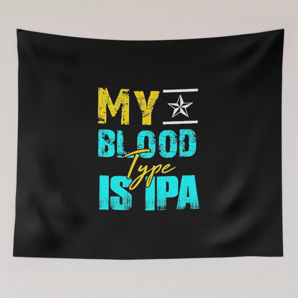 Item preview, My Blood Type IPA Craft Home Brew Beer Gift Idea designed and sold by haselshirt.