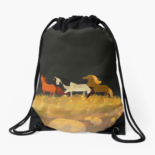 Rainy Season Drawstring Bag