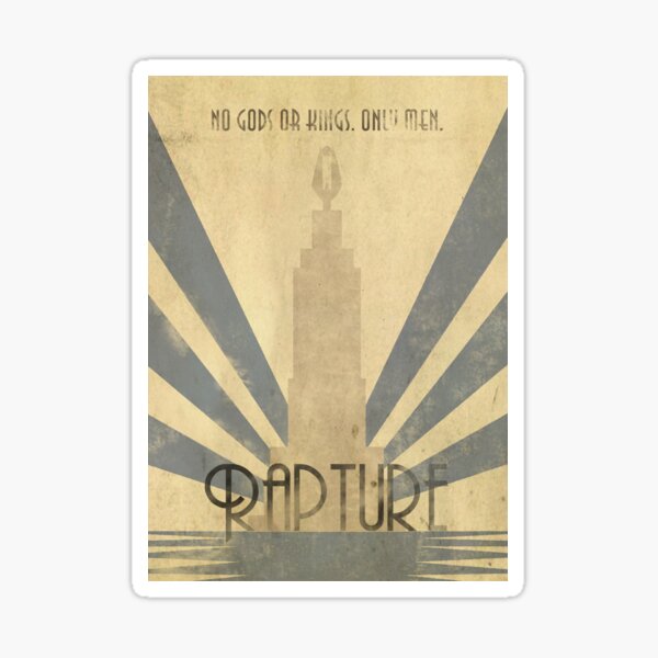 Item preview, Bioshock Rapture ADV Poster  designed and sold by Lemondeourien.