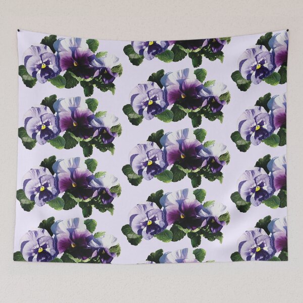 Item preview, Three Purple Pansies designed and sold by Susan Savad.