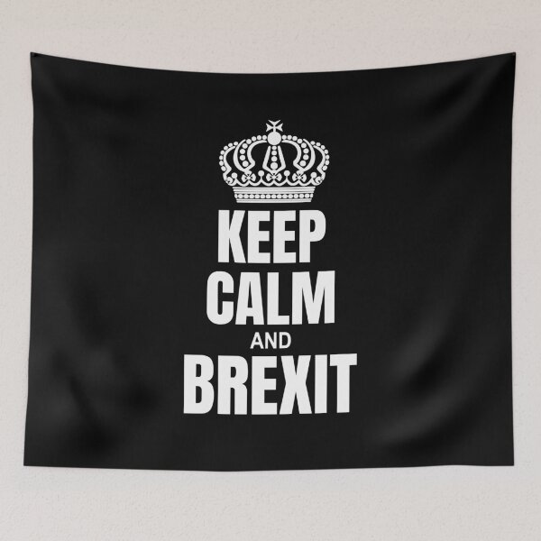 Item preview, Keep Calm and Brexit | Dark Apparel designed and sold by PureCreations.