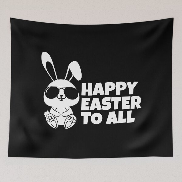 Item preview, Easter Sunday Happy Easter To All Cool Bunny Shirt Gift designed and sold by haselshirt.