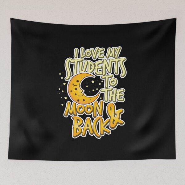 Item preview, Teacher Teacher's Day Moon and Back Teacher's Gift designed and sold by haselshirt.