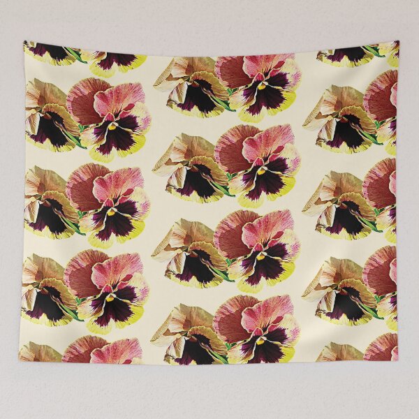 Item preview, Two Pastel Pansies designed and sold by Susan Savad.