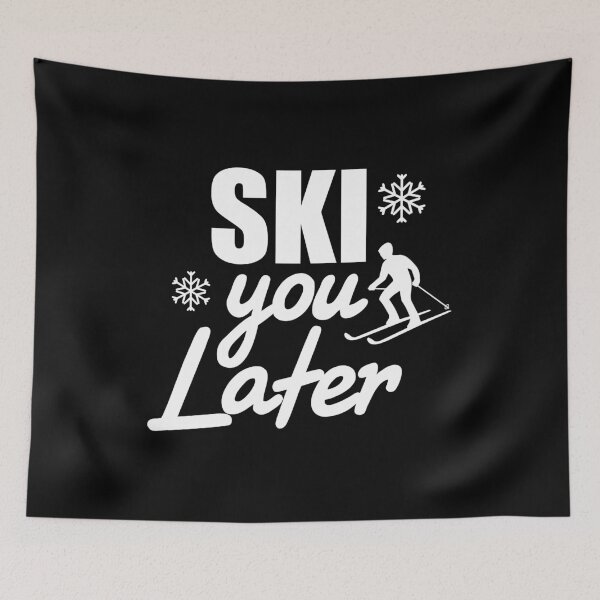 Item preview, Skiing Shirt Ski You Later Winter Sport Gift Tee designed and sold by haselshirt.