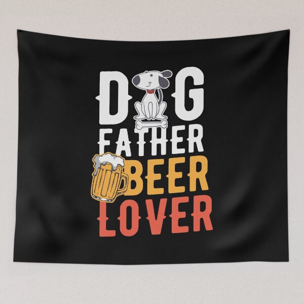 Item preview, Dog Lover Dog Beer Lover Animal Lover Birthday Gift Idea designed and sold by haselshirt.