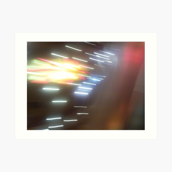 Warp Speed Art Print