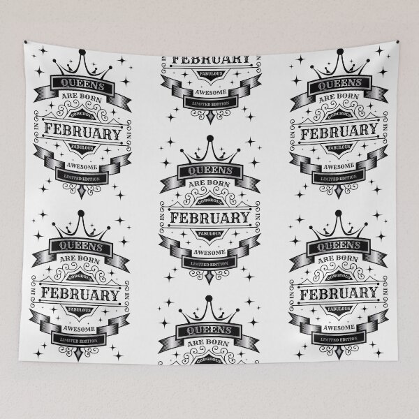 Item preview, Queens are born in February designed and sold by TwinPowerTammy.