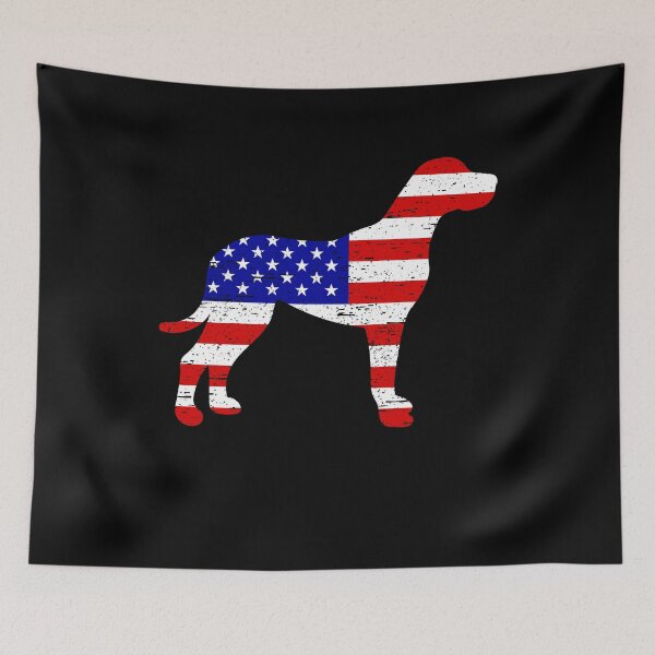 Artikelvorschau, Great Dane 4th of July American Flag entworfen und verkauft von rafaeltto.